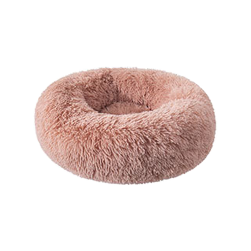 Cama de gato de felpa larga para invierno lavable