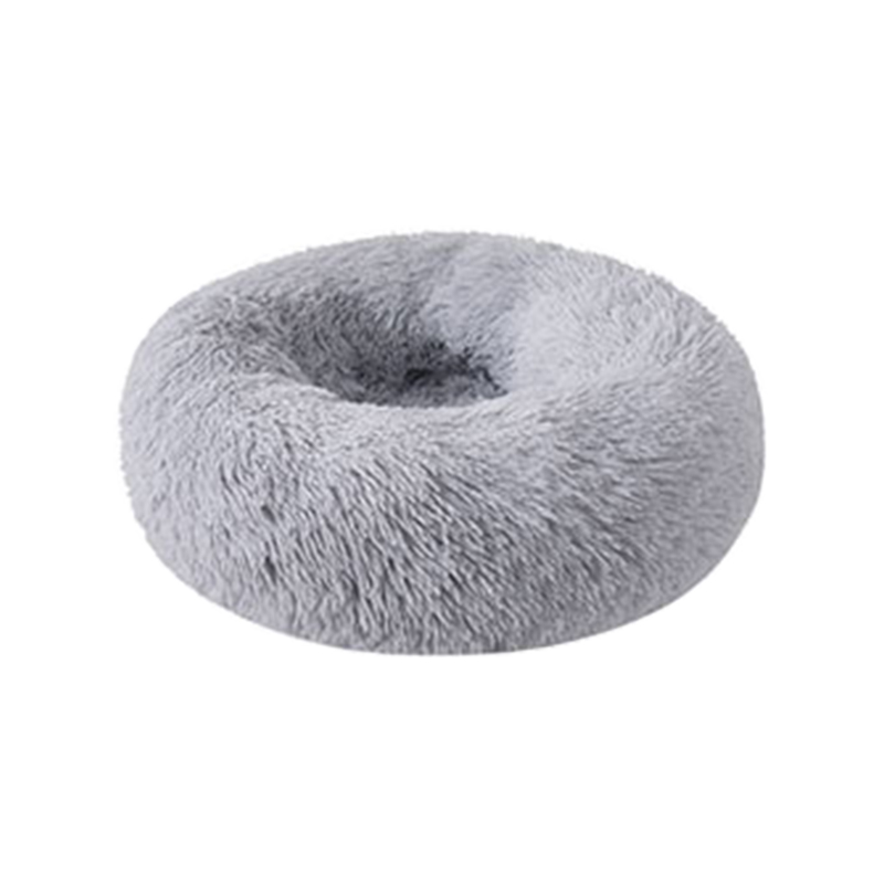 Cama de gato de felpa larga para invierno lavable