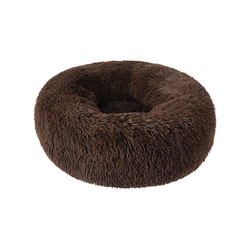 Cama de gato de felpa larga para invierno lavable