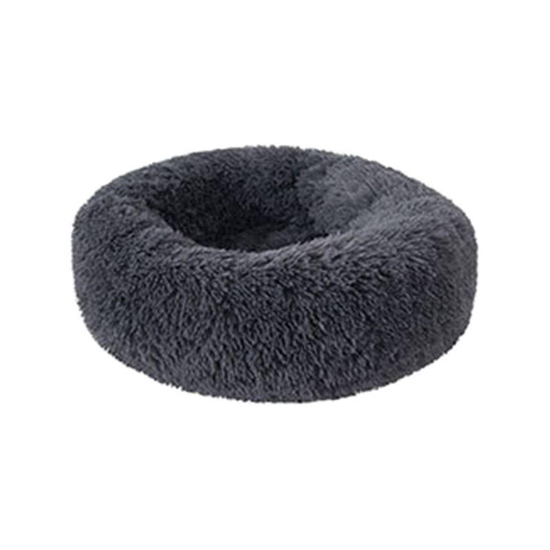 Cama de gato de felpa larga para invierno lavable
