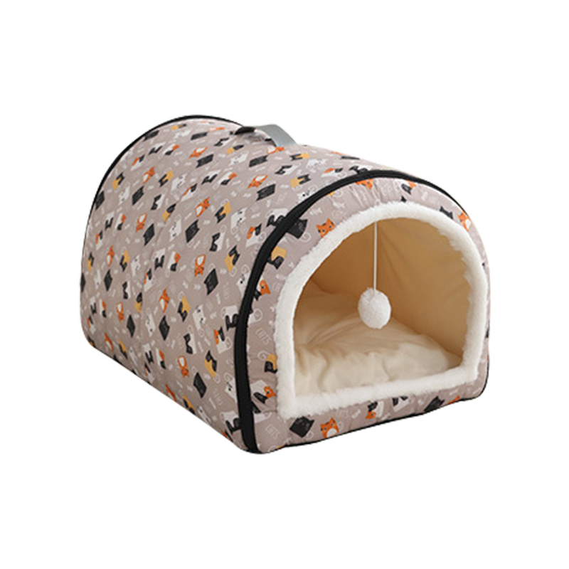 Casa tienda para perros y gatos cálida para viajar