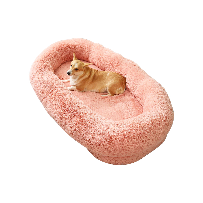 Cama de descanso para perros lavable de felpa suave