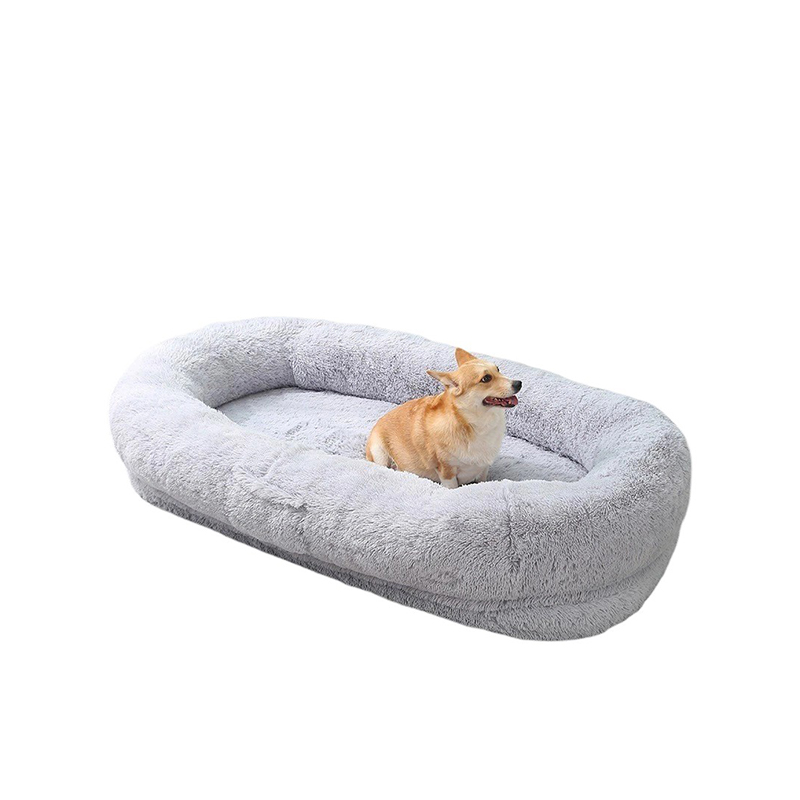 Cama de descanso para perros lavable de felpa suave