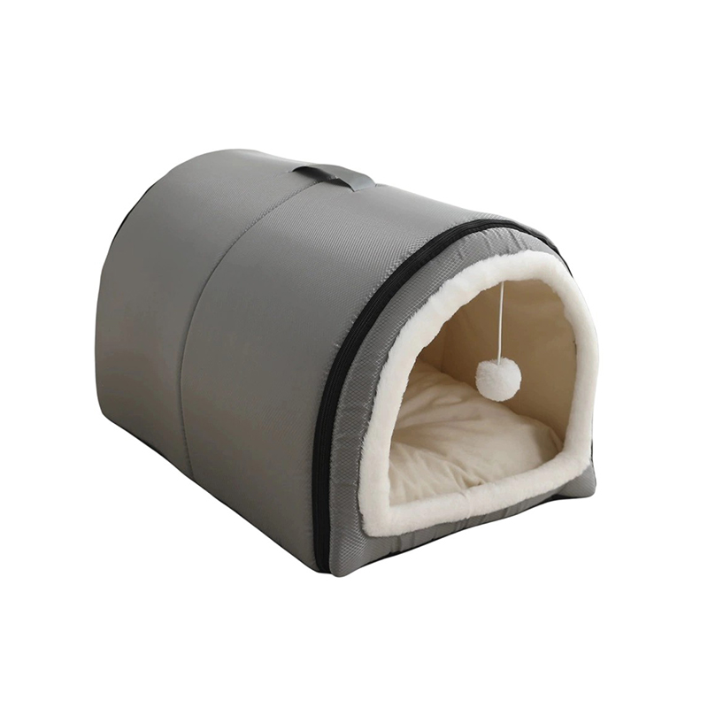 Cama para mascotas cálida y plegable impermeable