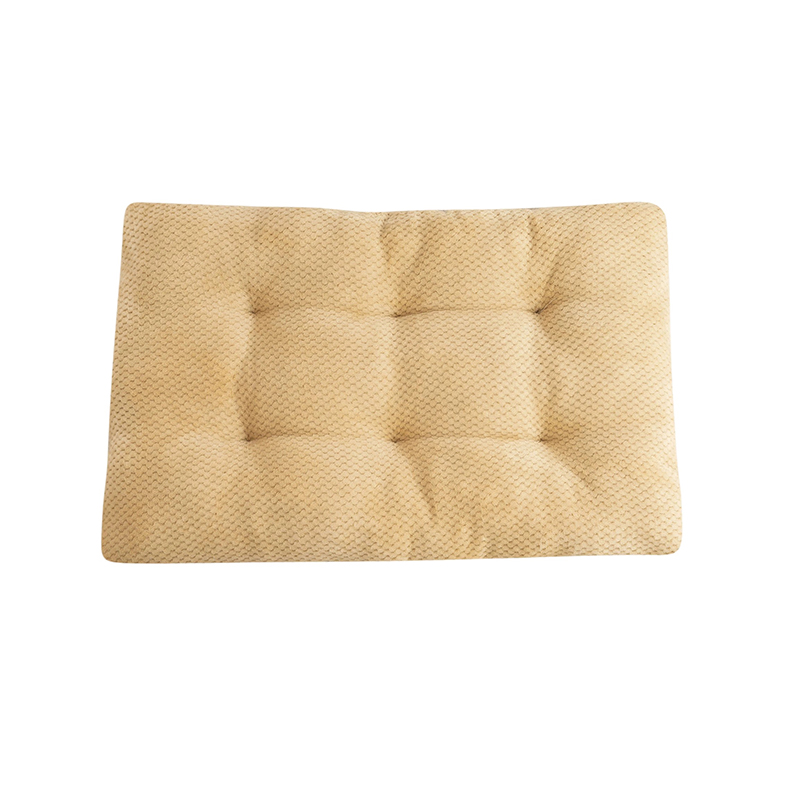 Cama de mascota cálida y acolchonada de felpa