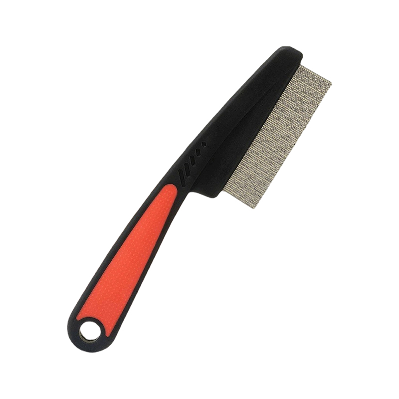 Cepillo de acero inoxidable para limpieza de perros y gatos