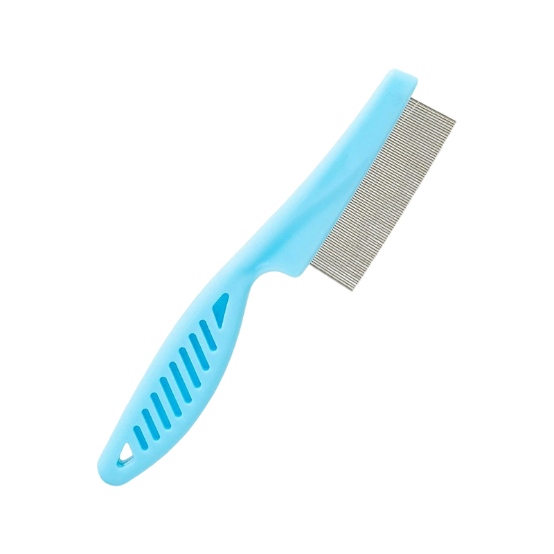 Cepillo de acero inoxidable para limpieza de perros y gatos