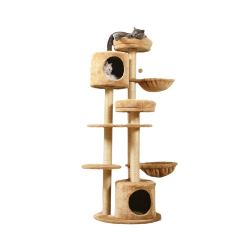 Plataforma de salto para gatos de varios niveles