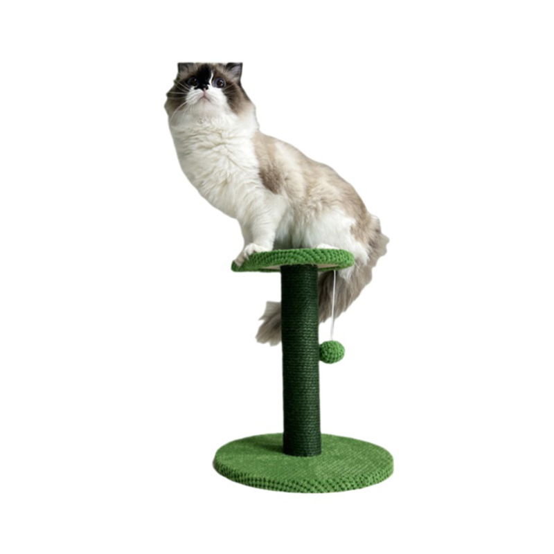 Plataforma de escalada de madera para gatos