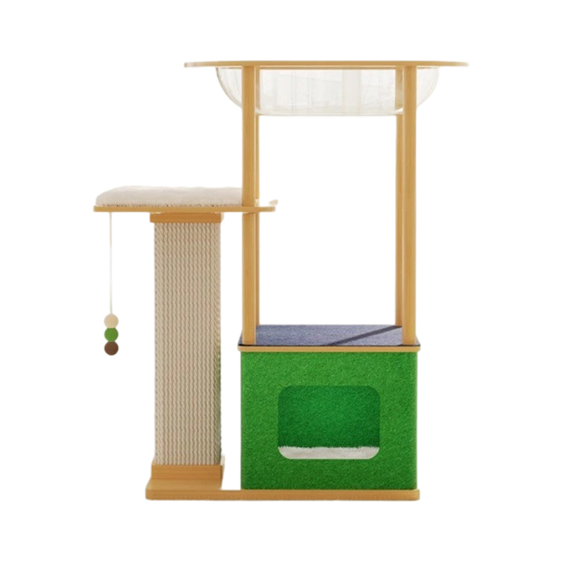 Casa de escalada para gatos de interior
