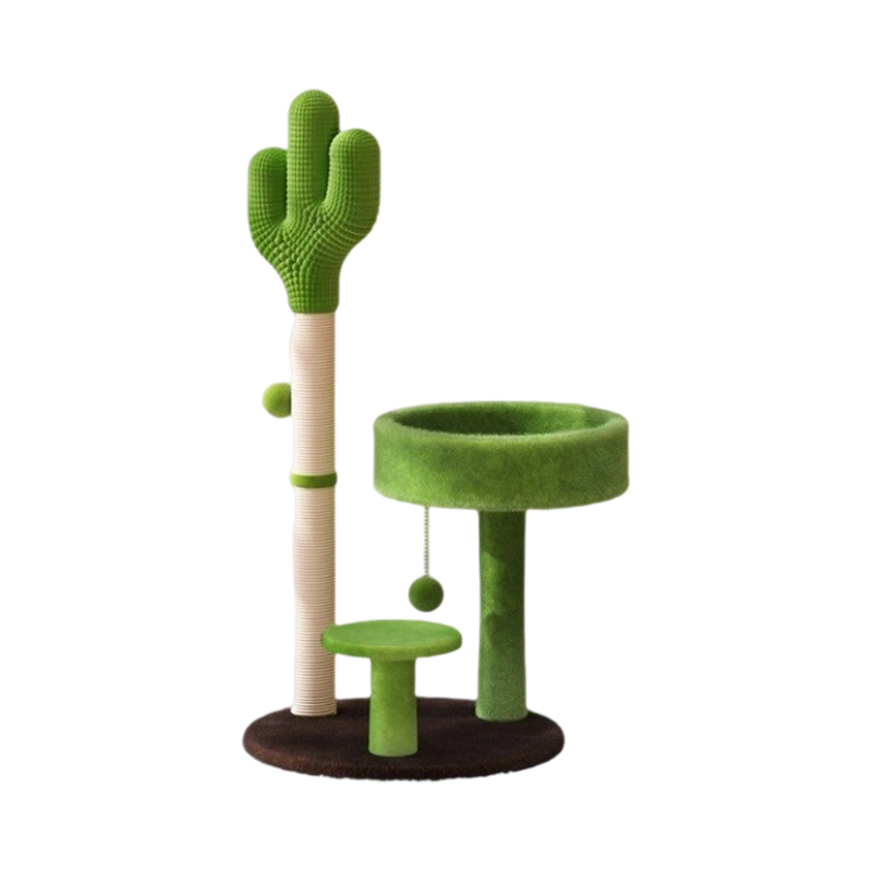 Árbol de escalada freestyle para gatos de interior